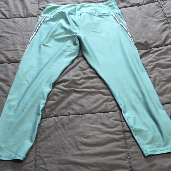 Under Armour Green Compression Leggings Size Xl - Picture 6 of 7